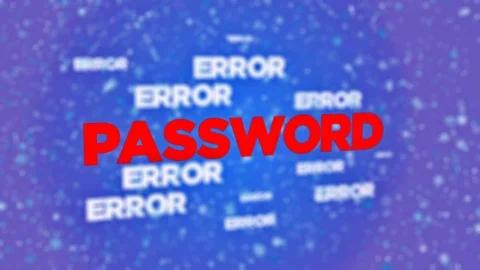 Guessing Password - Code Braking Gets Access Data -  Security breach Stock Footage 117703257