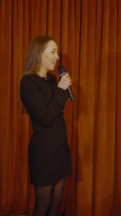 Guests dance and sing at the Ferienpark Hotel. Stock Footage 331650293