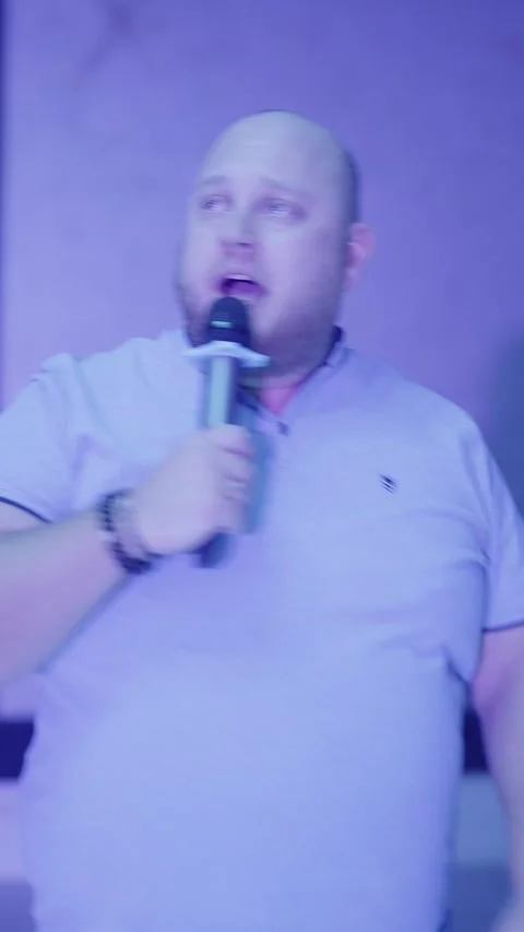 Guests dance and sing at the Ferienpark Hotel. Stock Footage 331655849
