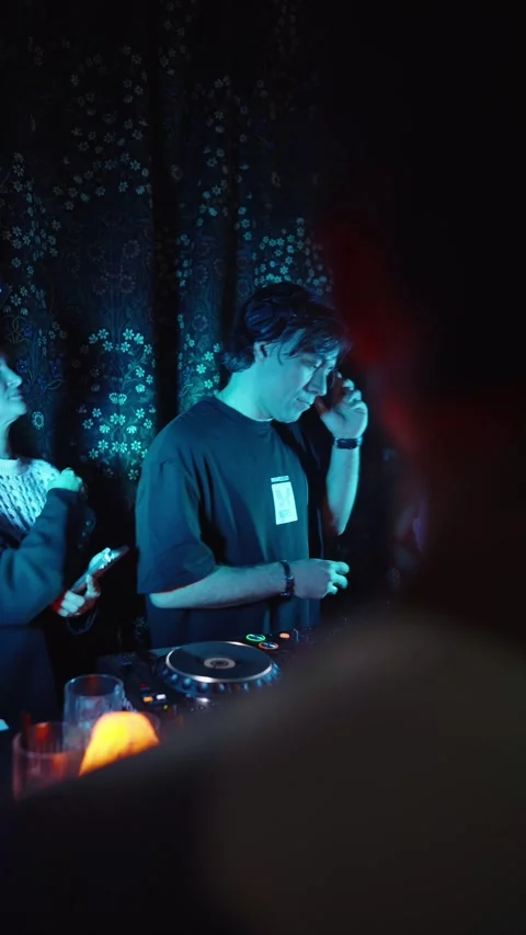 Guests dance and sing at the Ferienpark Hotel. Stock Footage 331869368