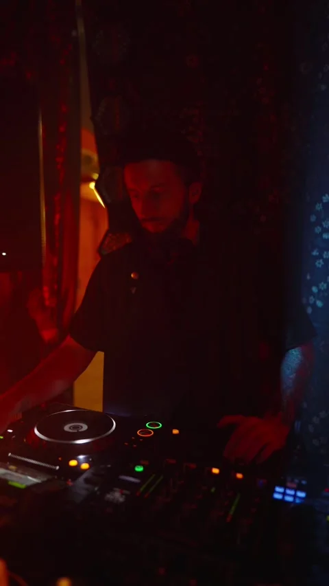 Guests dance and sing at the Ferienpark Hotel. Stock Footage 331869919