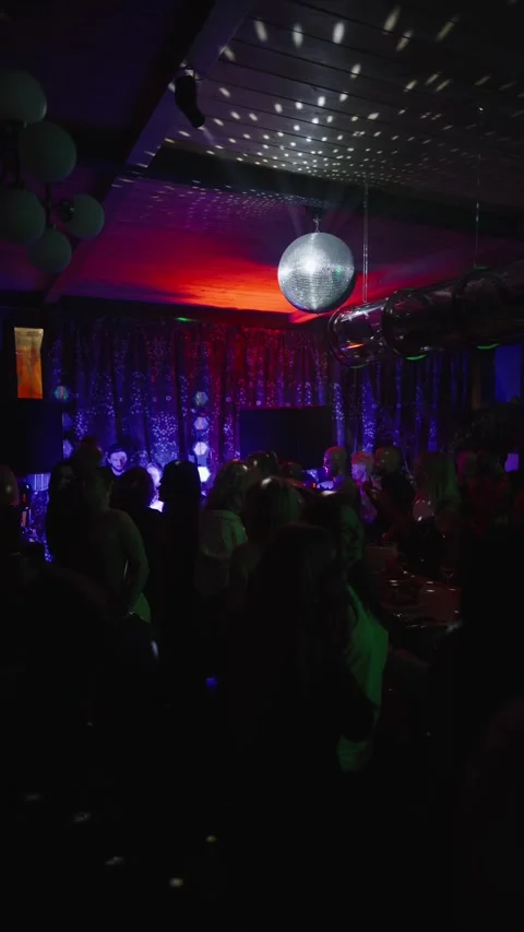 Guests dance and sing at the Ferienpark Hotel. Vidéo 331870061
