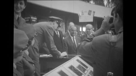 Guests receiving letters which have been postmarked Stock Footage