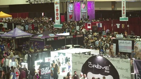 Guests at RuPaul's DragCon event 動画素材 84507982