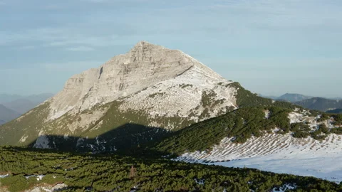 Guffertstein mountain in Austria during winter Vidéo 167964732