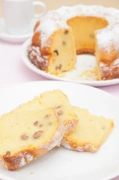 Gugelhupf cake Stock Photos