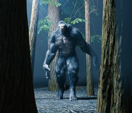 Gugwe in Moonlight Ilustración de archivo