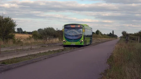 Guide Busway 5 Stock Footage 114641989