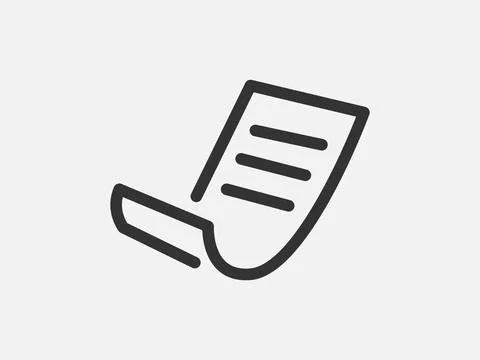 Guide icon vector, user manual. Service information document, instruction. Stock Illustration