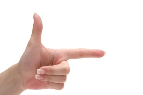 Guide Isolated on a White Background Foto stock