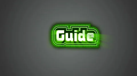 Guide Label Stock Footage 1183401