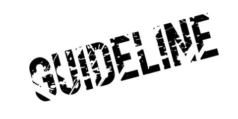Guideline rubber stamp Stock Illustration