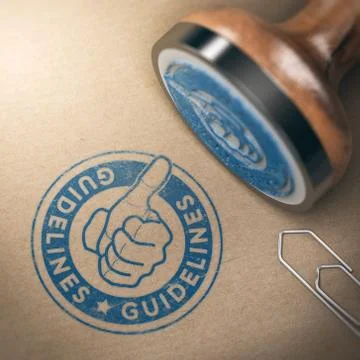 Guidelines or User Instructions Stock Photos