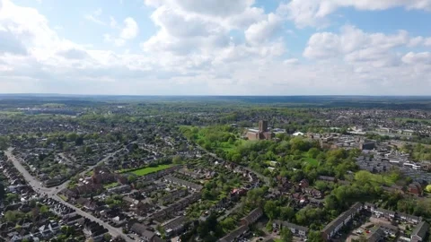 Guildford Cathedral in Surrey Stock Footage 274233087