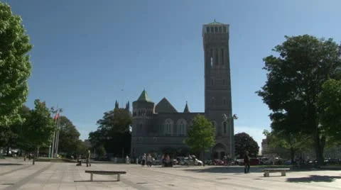 Guildhall Square Video stock 18011214