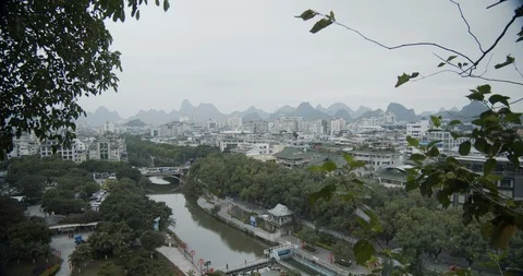 Guilin, China Vídeo Stock 99783073