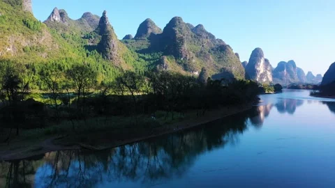 Guilin Li River Stock Footage 170379870