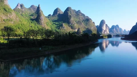 Guilin Li River Video stock 170380118