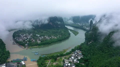 Guilin Scener Stock Footage 137247416