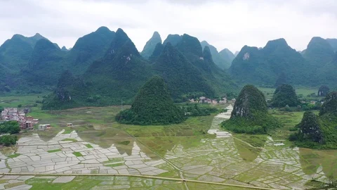 Guilin Scenery Video stock 126511416