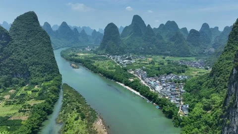 Guilin Scenery Stock Footage 196056527