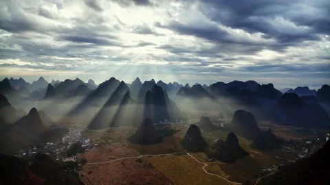 Guilin Scenery Stock Footage 239628766