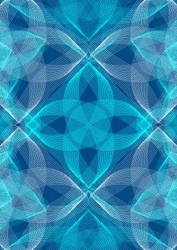 Guilloche background, vector illustration Stock Illustration