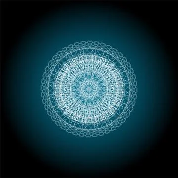 Guilloche elements for certificate for currency and money design Stock Illustration