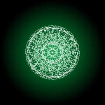 Guilloche elements suitable for use in certificates, vouchers or awards Stock Illustration