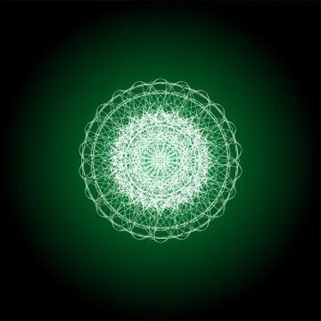 Guilloche elements suitable for use in certificates, vouchers or awards Stock Illustration