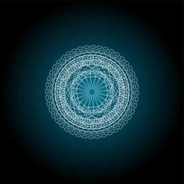 Guilloche elements suitable for use in certificates, vouchers or awards Stock Illustration