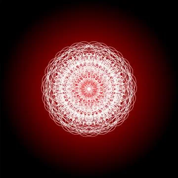 Guilloche elements suitable for use in certificates, vouchers or awards Stock Illustration