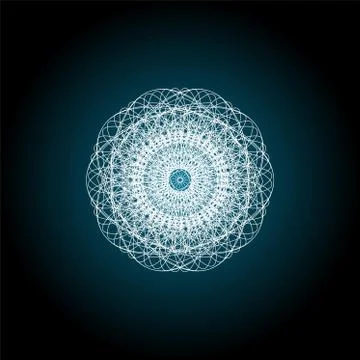 Guilloche elements suitable for use in certificates, vouchers or awards Stock Illustration