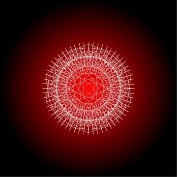 Guilloche elements suitable for use in certificates, vouchers or awards Stock Illustration