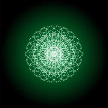 Guilloche elements suitable for use in certificates, vouchers or awards Stock Illustration