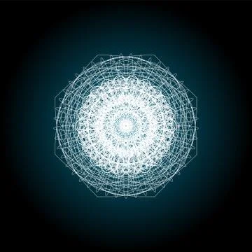 Guilloche elements suitable for use in certificates, vouchers or awards Stock Illustration