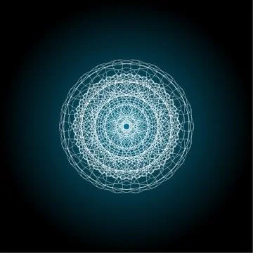 Guilloche elements suitable for use in certificates, vouchers or awards Stock Illustration