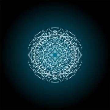 Guilloche elements suitable for use in certificates, vouchers or awards Stock Illustration