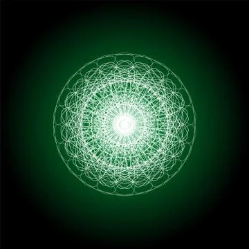 Guilloche elements suitable for use in certificates, vouchers or awards Stock Illustration