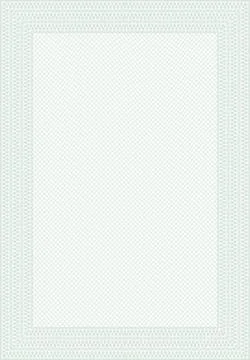 Guilloche grid and frame for certificate and diploma design, vector backgroun Illustrazione stock