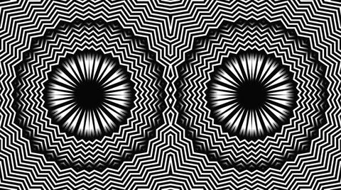 Guilloche optical background Illustrazione stock