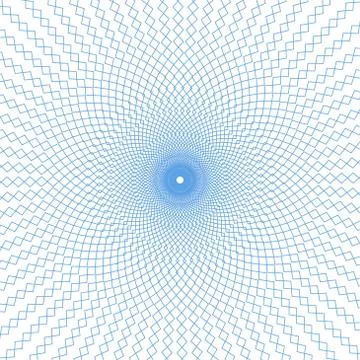 Guilloche Pattern Rosette for certificate or other security papers. Stockillustratie