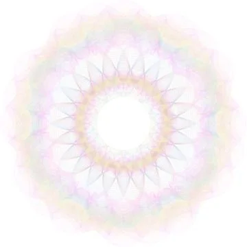 Guilloche pattern rosette for different use: certificate, play money or secur イラスト素材