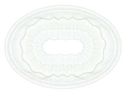 Guilloche Rosette -  vector illustration Stock Illustration