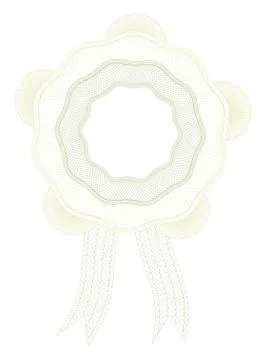 Guilloche Rosette -  vector illustration Stock Illustration