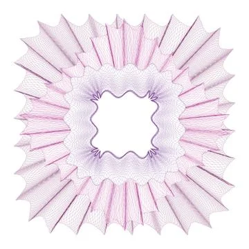 Guilloche Rosette -  vector illustration イラスト素材