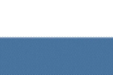 Guilloche security pattern with complex blue geometric network on white bac.. Stock-Illustration