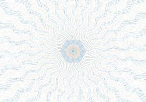 Guilloche vector background grid with rosette in center. イラスト素材
