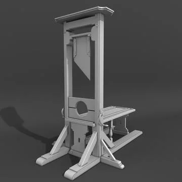 Guillotine ~ 3D Model ~ Download #91436068 | Pond5