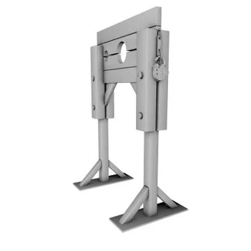 Guillotine Stock Illustration